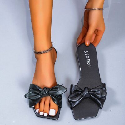 cortex viscose flat sandals ‎