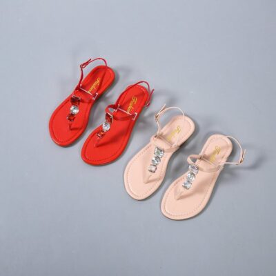 Roman style flat sandals